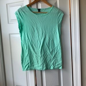 J crew cap sleeve top